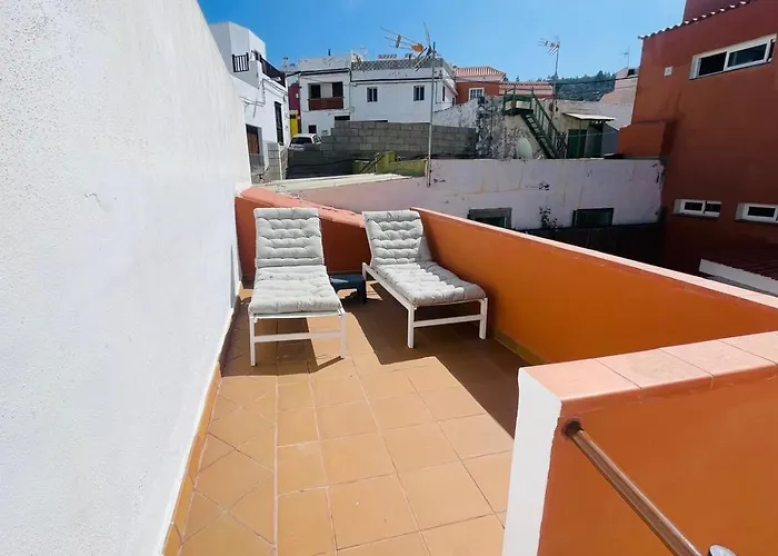 Apartman El Refugio A - Terraza Chío